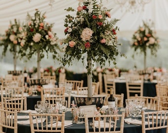 Wedding table stands, decoration centrepiece champagne bucket flower arrangement stand, table arrangement