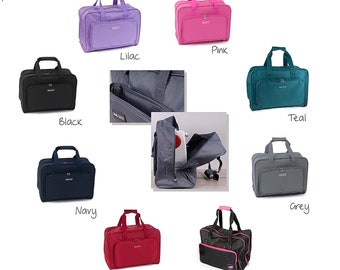 HobbyGift Nähmaschine Tasche - Flieder, Schwarz, Pink, Petrol, Rot, Grau, Marine - Hobby Crafts Lagerung