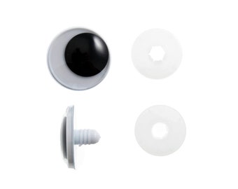 Teddy 4 Per Pack Craft Safety Amber Eyes 15mm