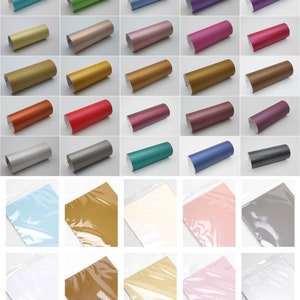 Perlenkarte A4 Metallic Strukturkarton Perlmutt Pearlescent 300gsm - 30 Farben