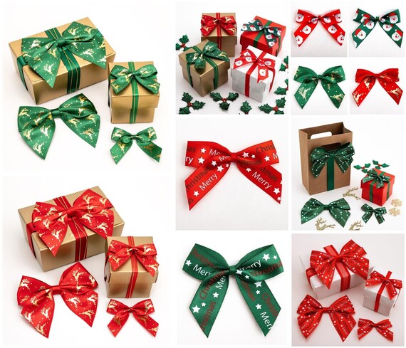 Self adhesive christmas bows Clearance