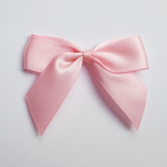5cm Satin Bows Self Adhesive Antique Gold