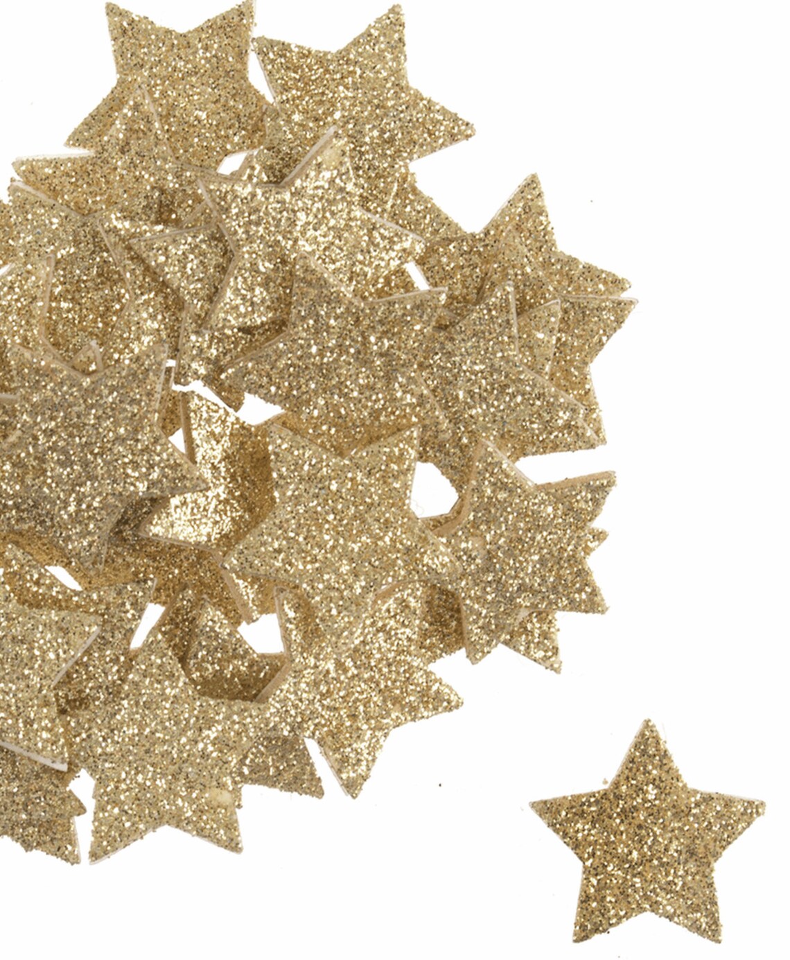 Glitter Star Embellishments Self Adhesive Foam Shapes Etsy