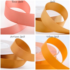 25mm Double Faced Satin Ribbon - Tying, Crafts, Sewing - 41 Colors image 8