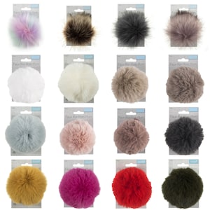 Glitter Pom Poms Balls Cat Toys Crafts 1.25 30mm 