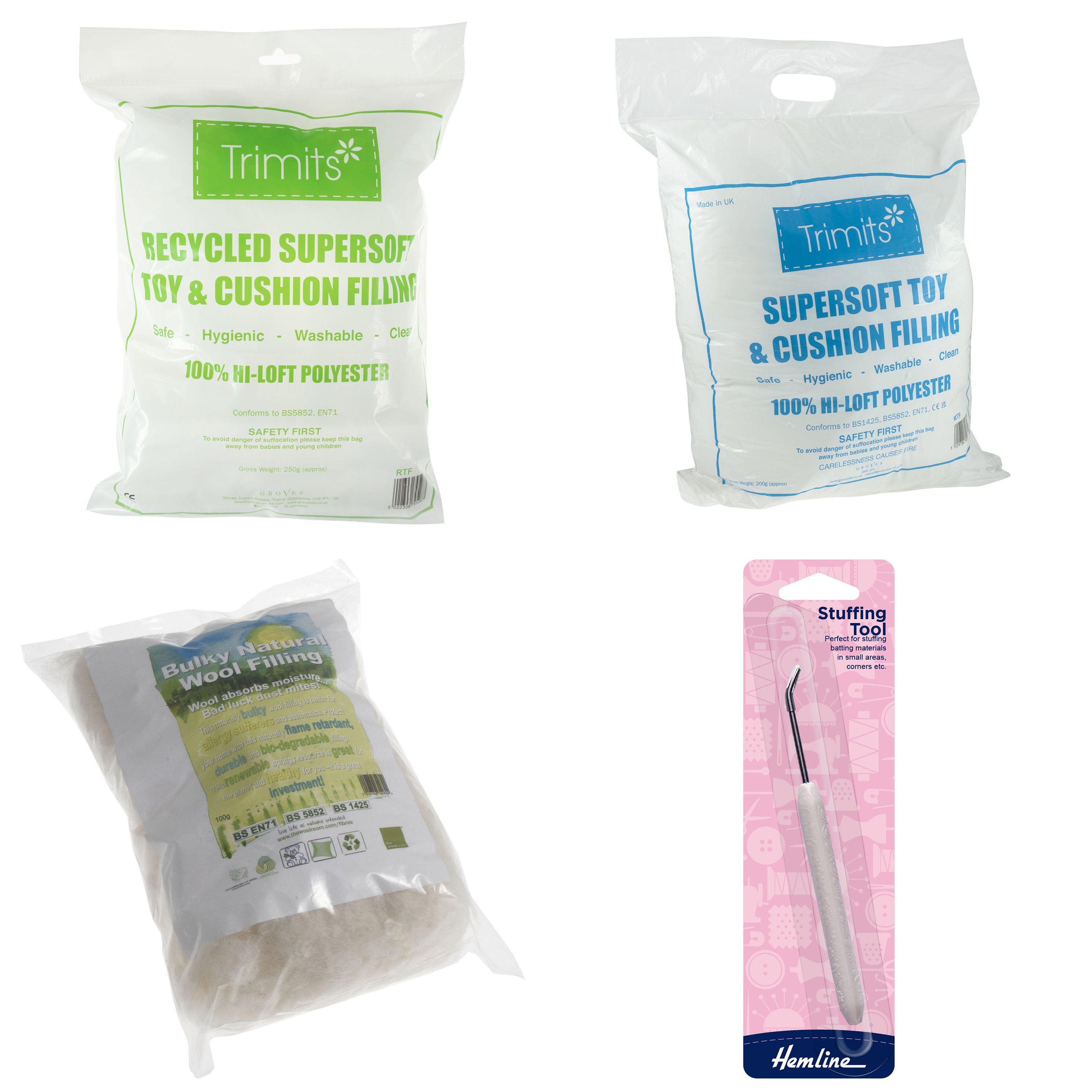 Supersoft Toy & Cushion Filling 200g