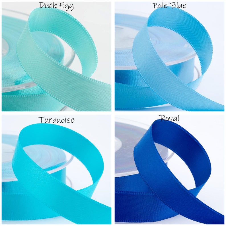 6mm Double Faced Satin Ribbon - 41 Colors, Full Reel or Cut Length - Etsy