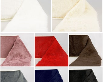 Faux Fur Trim - 100mm Wide Stephanoise Acrylic Trim, Sewing Craft