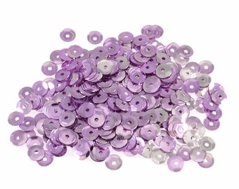 8mm Craft Sequins – 160pc, 9 Colors for Card & Costume Making