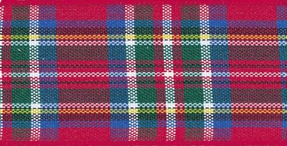 Tartan Ribbon by Berisfors UK Ltd 7mm 10mm 16mm 16 Scottish Approved Patterns