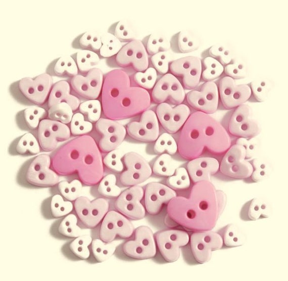 Flower Shaped Micro Mini Buttons Trimits Paper Craft Yellow