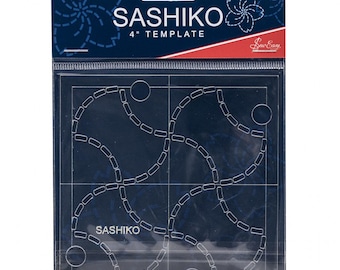 Sew Easy Sashiko 4" Template - Fondou - Weight - Japanese Embroidery - ERS.005