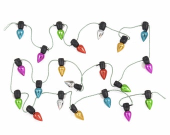 Mini Light Garland - Fairy Lights Cut Length Christmas Craft Embellishments