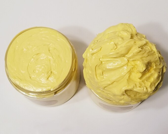 Lemongrass Body Butter with Cocoa Butter - 8oz.