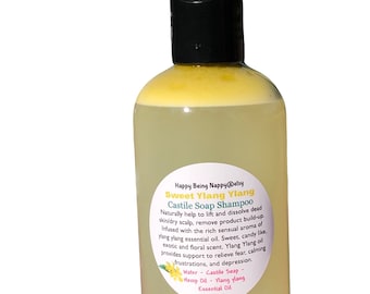 Sweet Ylang Ylang CASTILE Soap Shampoo