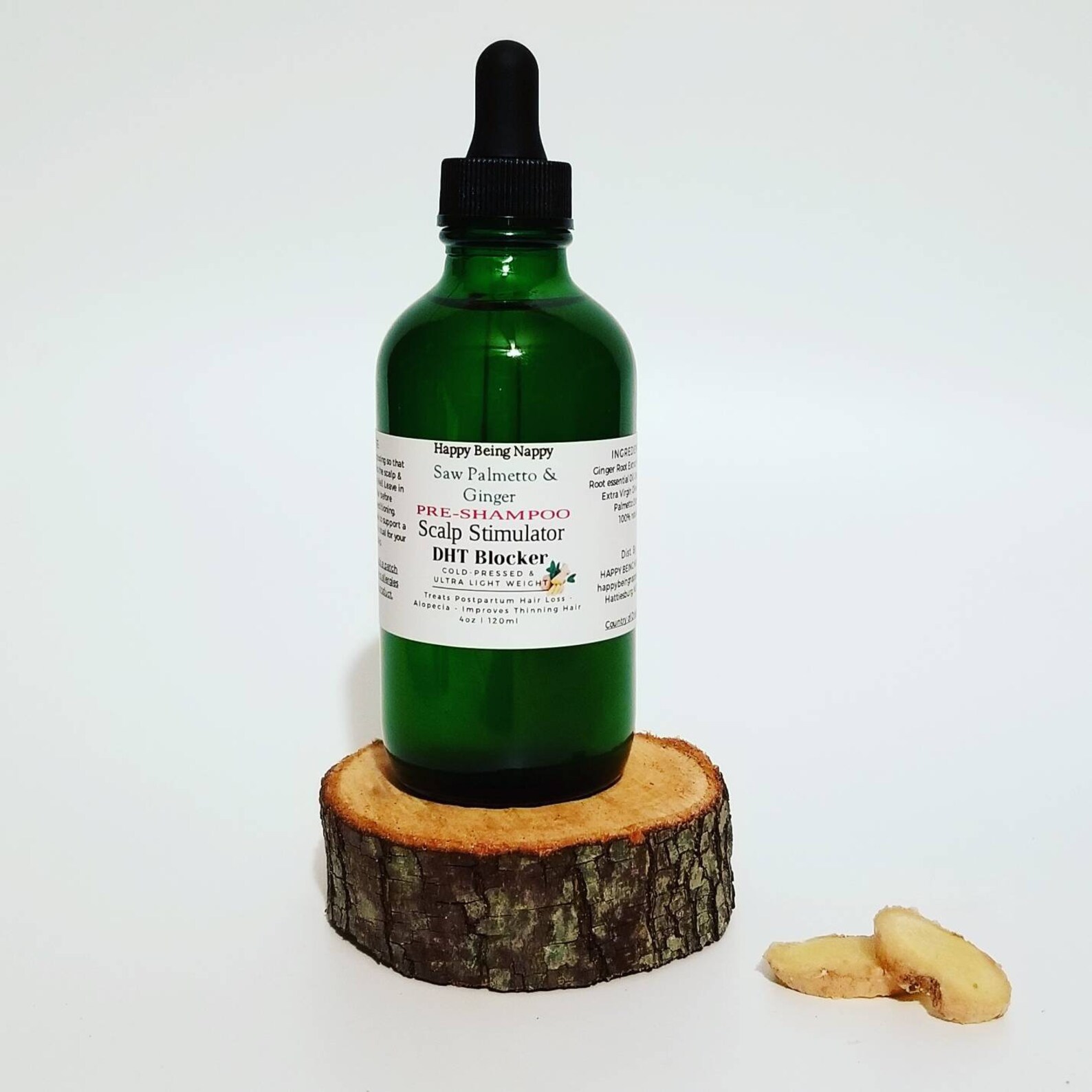 Ginger & Saw Palmetto Shampoo and Saw Palmetto and Ginger | Etsy