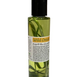 Wild Onion Hair Growth Oil | Organic - 4oz. (seasonal)
