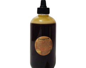 Organic Fenugreek Shampoo - 8oz.