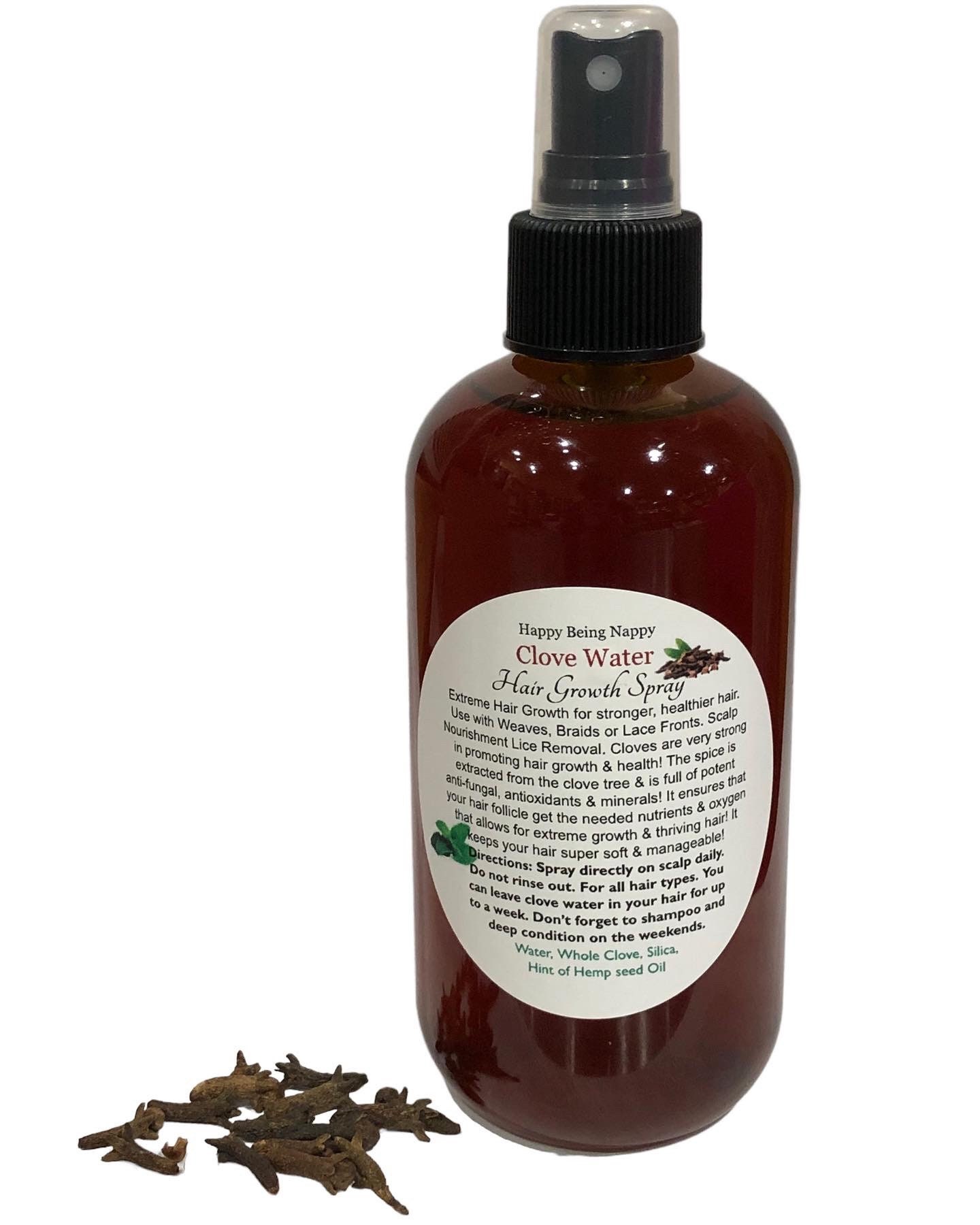 Clove Water Hair Growth Spray Extreme Hair Growth Provides - Etsy