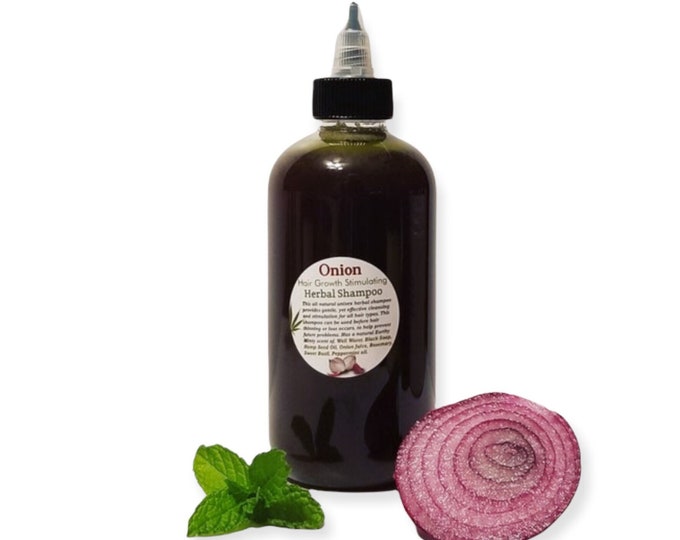 Onion Hair Growth Stimulating Herbal Shampoo