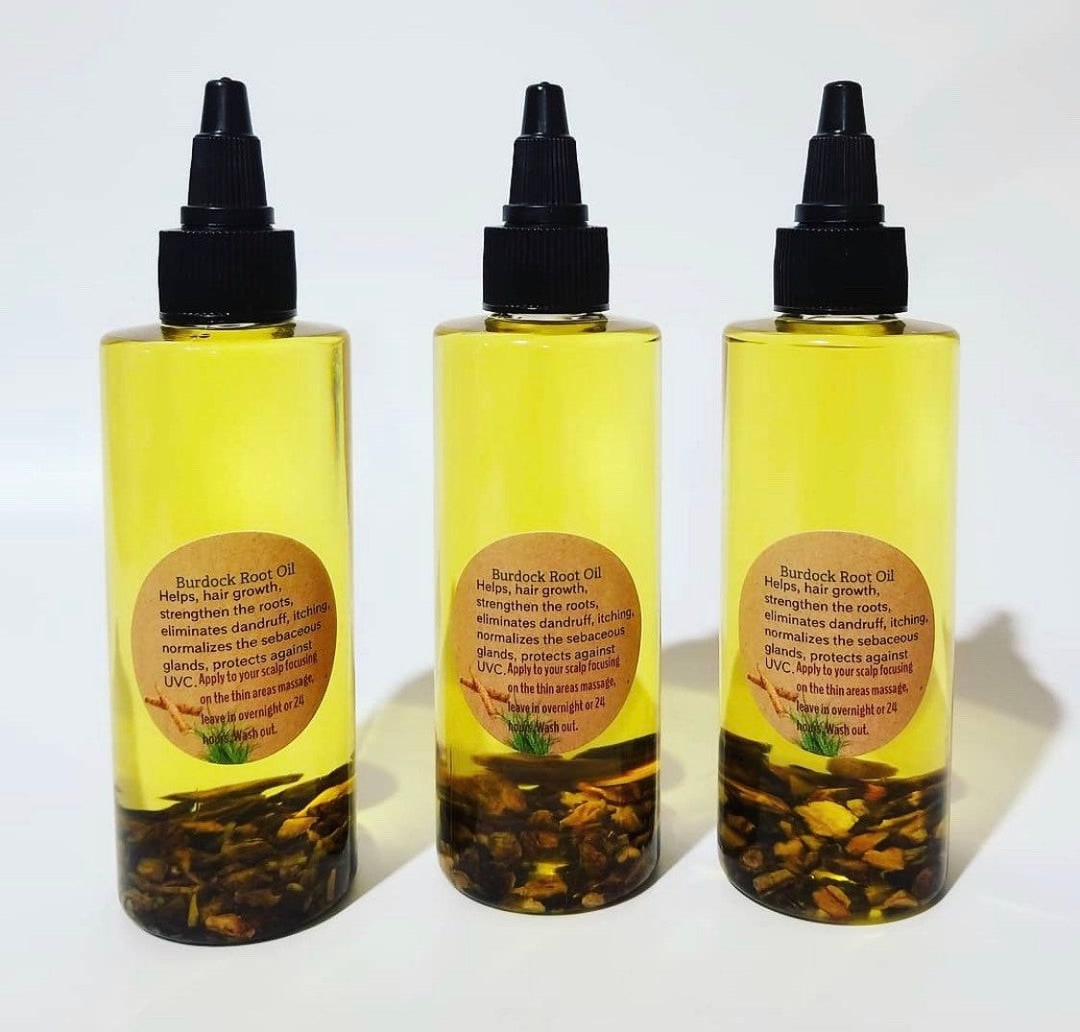 Extra Strength Burdock Root Oil 4oz. Bottle - Etsy Extra Strength Burdock Root Oil 4oz. Bottle - Etsy