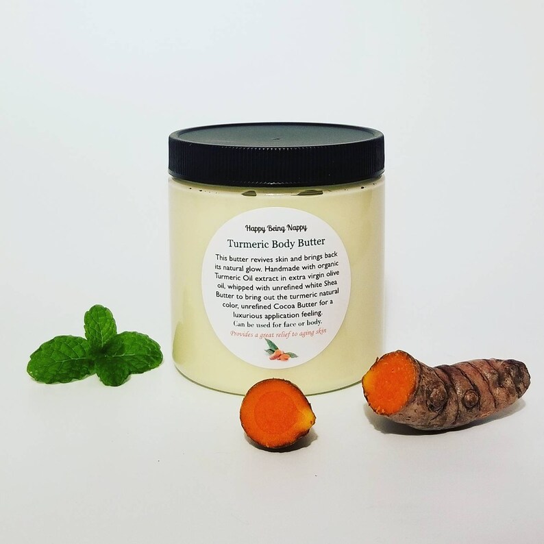Turmeric Face Body Butter 4oz. Etsy