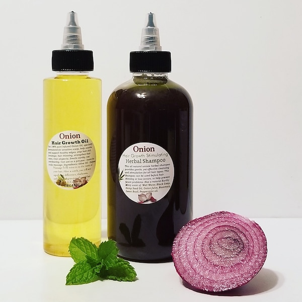 Shampooing à l'huile de pousse des cheveux à l'oignon et à l'oignon - Coffret (original)