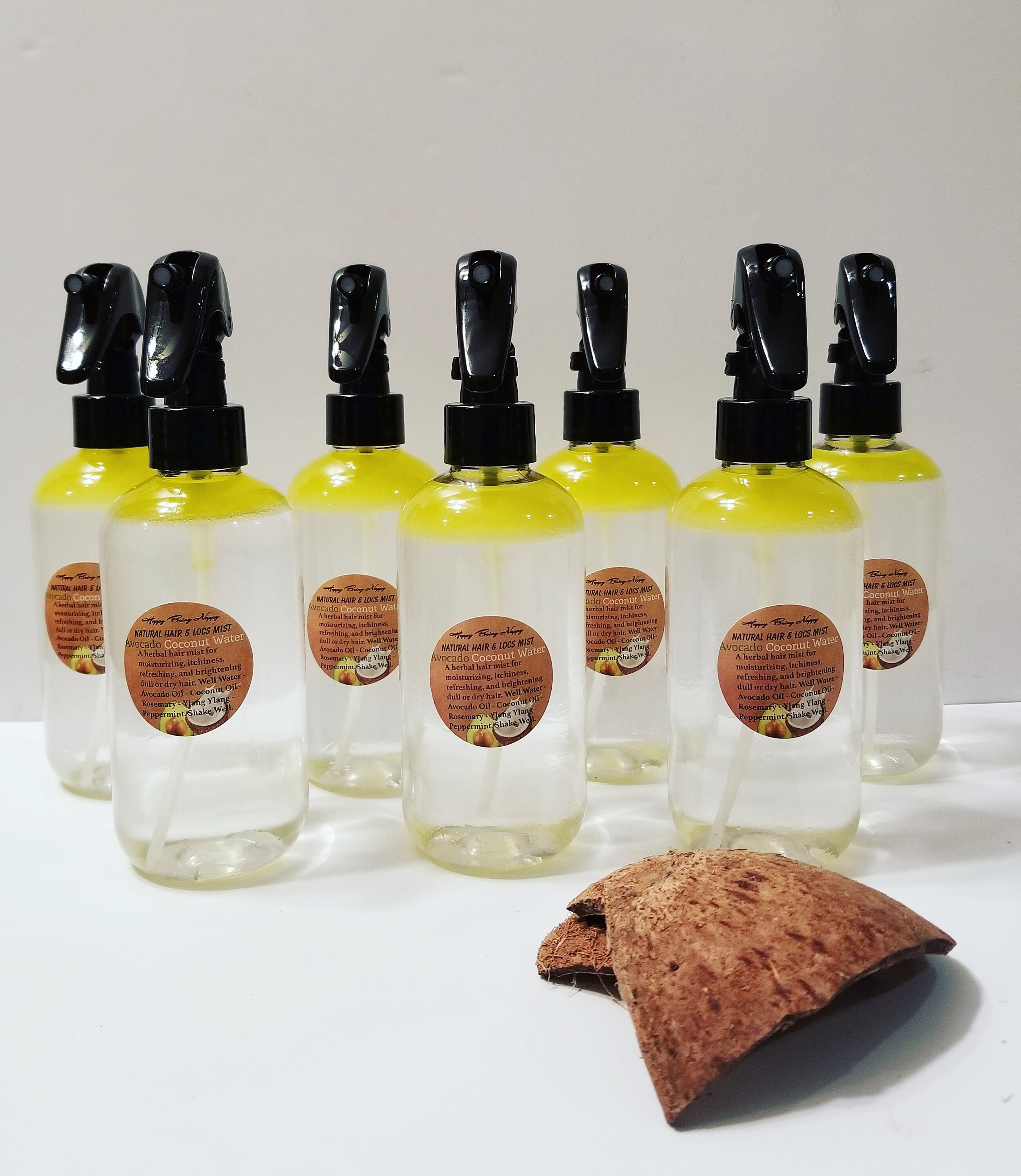 Avocado Coconut Water Natural Hair Locs Mist 8oz Etsy