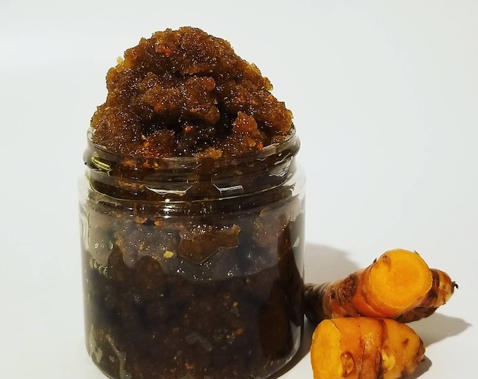 Turmeric Brown Sugar Scrub 12oz. Jar
