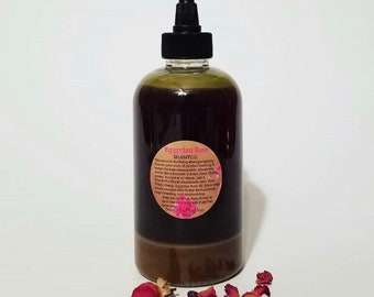 Egyptian Rose Black Soap Shampoo - 8oz