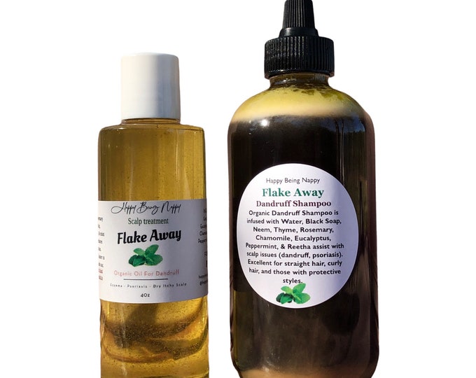 Flake Away Scalp Treatment & Flake Away Dandruff Shampoo