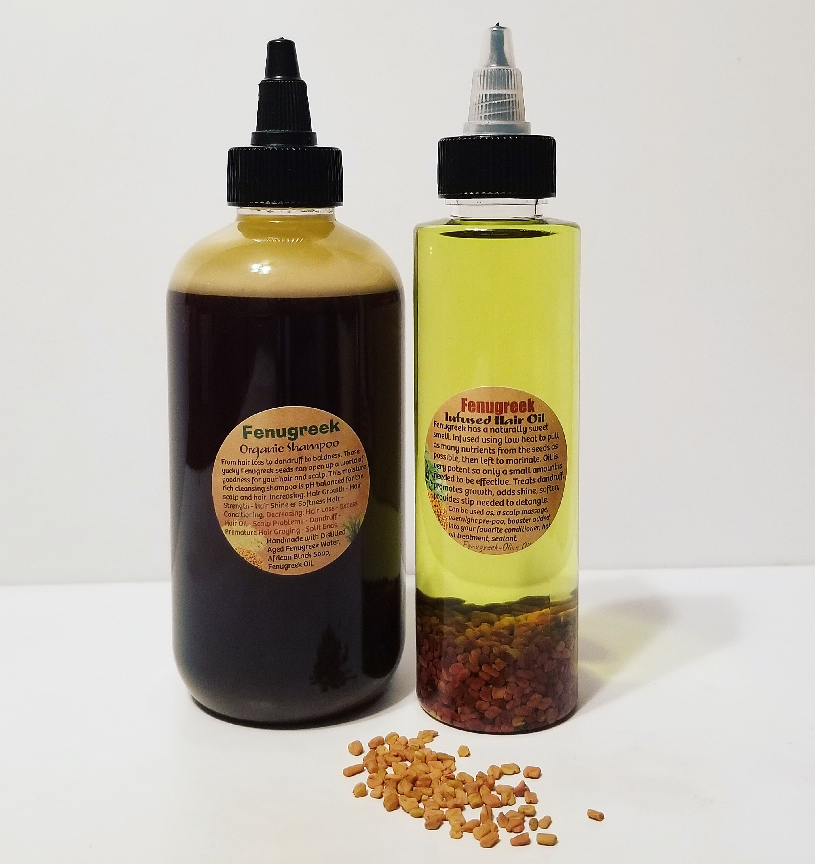 åbning Moralsk Primitiv Organic Fenugreek Shampoo Fenugreek Oil - Etsy