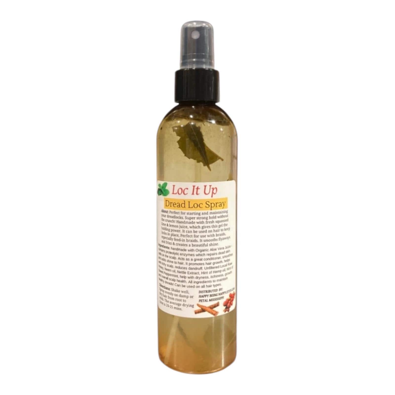 NEW Loc It up Dreadlocks Spray - NOW Comes in Tall Clear Bottle. 8oz ...