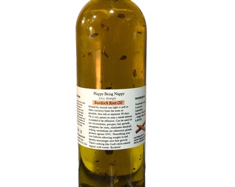 Extra Strength Burdock Root Hair Oil 8oz. Bottle