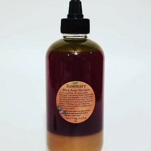 Black Soap Rosemary Hair growth Shampoo