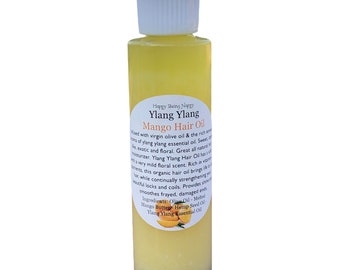 NEW Ylang Ylang - Mango Butter Hair and Body Oil