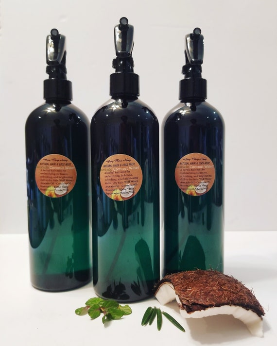 Avocado Coconut Water Natural Hair Locs Mist 16oz Etsy