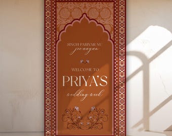 Large 3x6 Welcome Sign | Custom Wedding Welcome Sign | Foam Board, Vinyl or Fabric | Personalized Event Sign