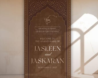 Large 3x6 Welcome Sign | Custom Wedding Welcome Sign | Foam Board, Vinyl or Fabric | Personalized Event Sign