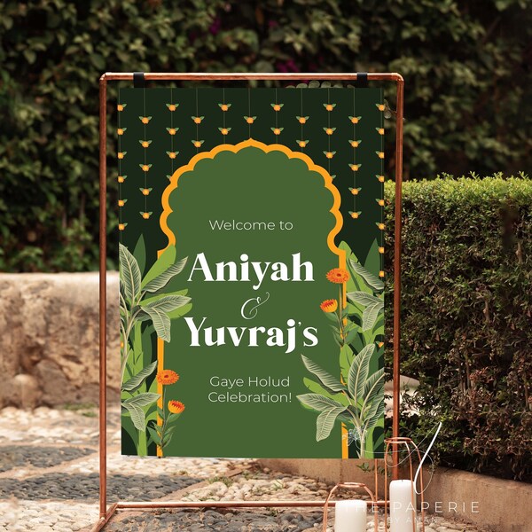 Digital Mehndi Welcome Sign Etsy digital-mehndi-welcome-sign-etsy