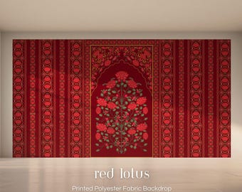 Indian Wedding Backdrop | Royal Arch Decor, Customizable Colours | Wedding Backdrop