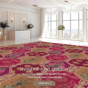 Pistes de danse pour mariage | Piste de danse | Conception de piste de danse | Piste de danse indienne | Personnalisation de la taille disponible