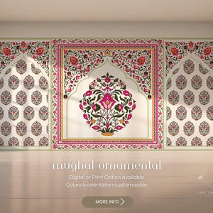 Wedding Back Drops | Indian Wedding Digital Backdrop | Decor Backdrop | Printable Backdrop | Size Customization Available