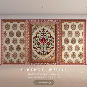 Gouttes dorsales de mariage | Toile de fond numérique de mariage indien | Toile de fond décorative | Toile de fond imprimable | Personnalisation de la taille disponible