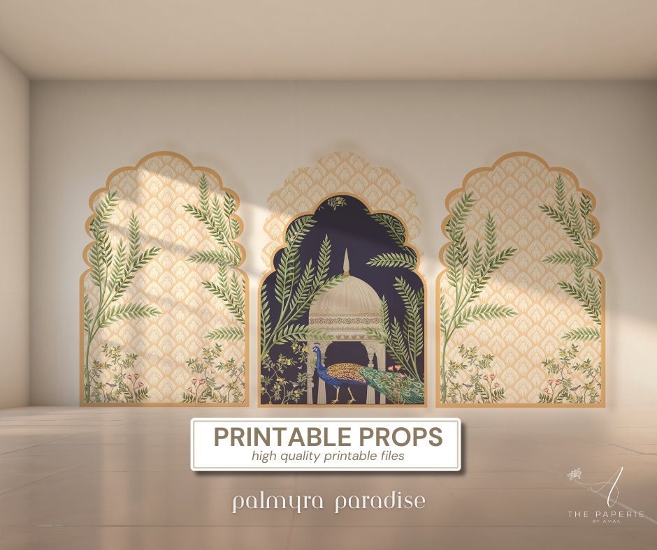 Wedding Back Drops | Indian Wedding Digital Backdrop | Decor Backdrop | Printable Backdrop | Size Customization Available