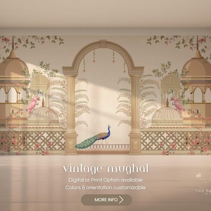 Wedding Back Drops | Indian Wedding Digital Backdrop | Decor Backdrop | Polyester Backdrop | Size Customization Available