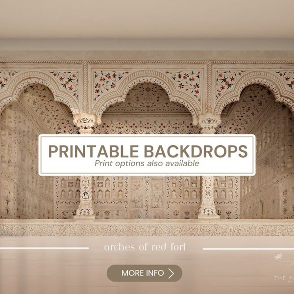 Wedding Back Drops | Indian Wedding Digital Backdrop | Decor Backdrop | Printable Backdrop | Size Customization Available