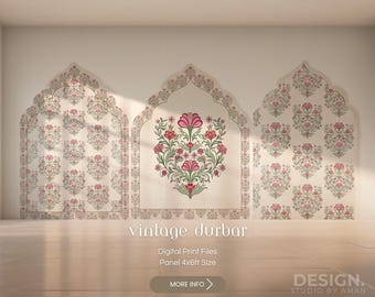 Wedding Back Drops | Indian Wedding Digital Backdrop | Decor Backdrop | Printable Backdrop | Size Customization Available