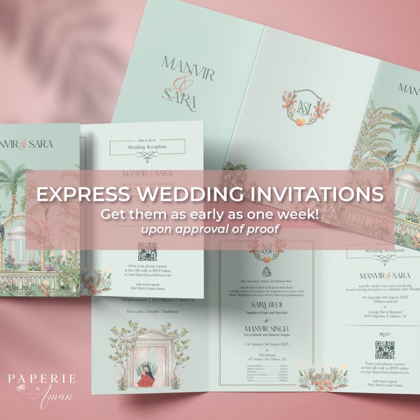 Quick Wedding Invitations Etsy