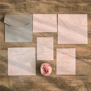 Dossier 2 Suite | Invitation de mariage indien, invitation carrée - DÉPÔT UNIQUEMENT